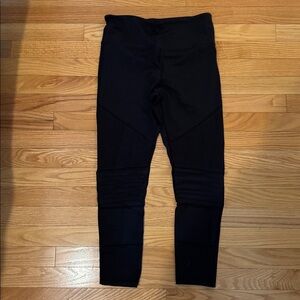 Zyia Black Moto Leggings